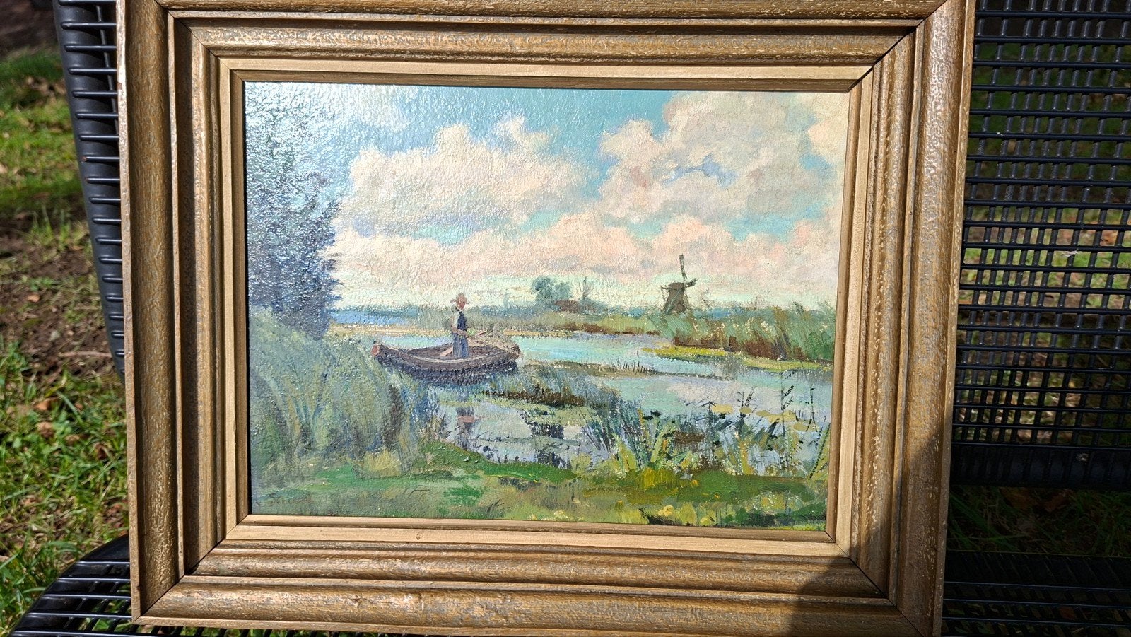 schilderij Willem Henry van Schaik, Ophalen of Verzenden