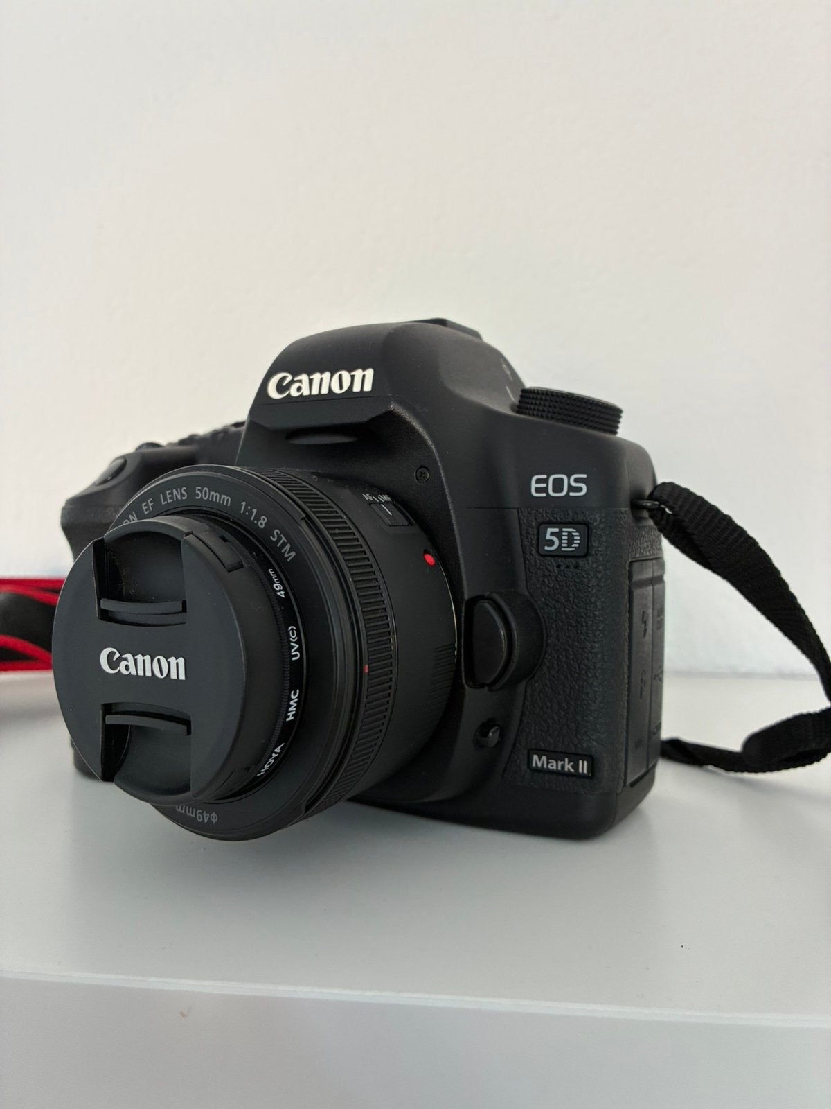 Canon EOS 5D Mark II + 50mm, Spiegelreflex, Canon, Lensdop, Ophalen of Verzenden