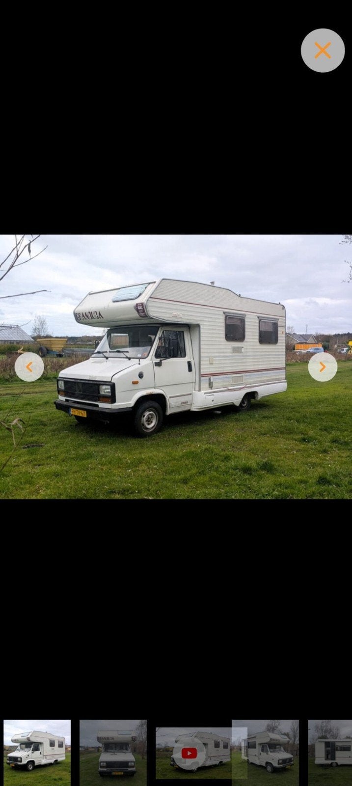 Fiat Camper 1990 Ibiza-style, Alkoof, Fiat, 6 tot 7 meter, Particulier