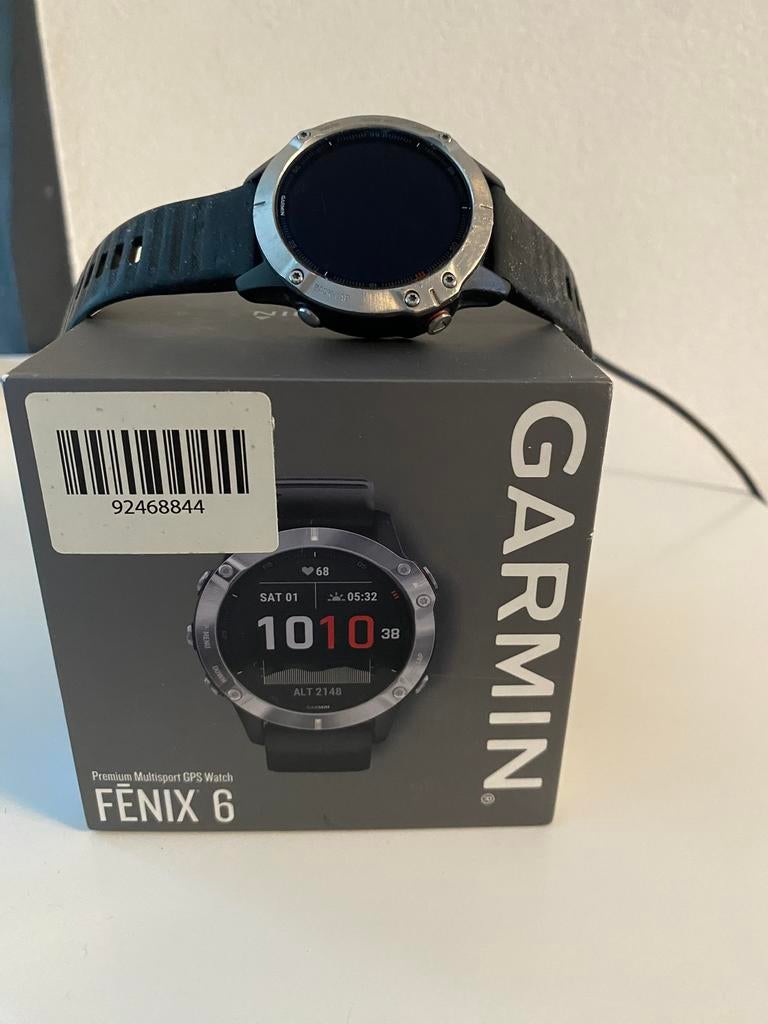 Garmin Fenix 6 smart horloge, Ophalen of Verzenden, Zo goed als nieuw, Overige merken
