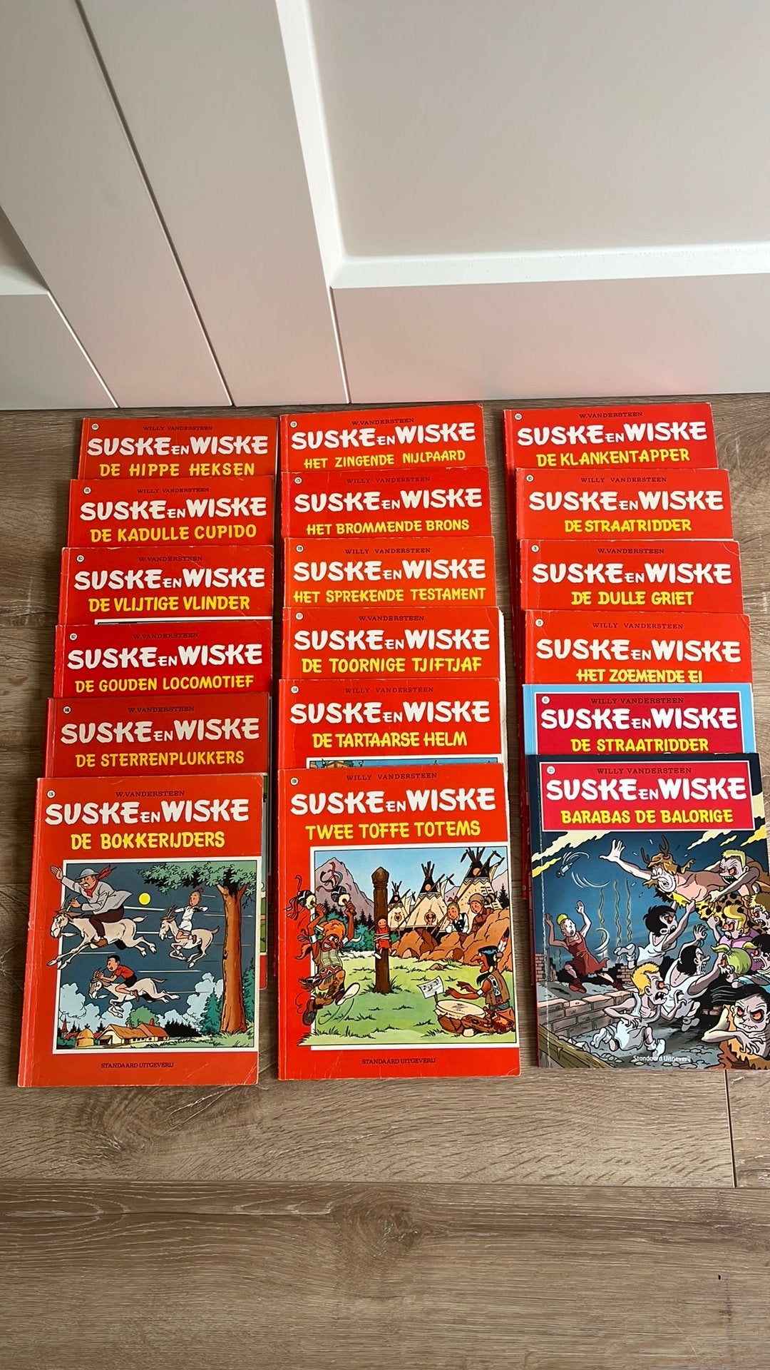18 Stripboeken Suske en Wiske, Meerdere stripboeken, Ophalen of Verzenden, Gelezen