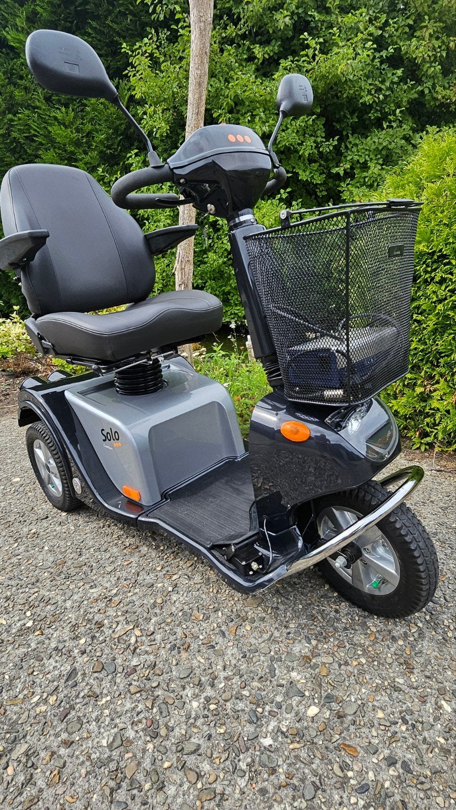 Scootmobiel Solo3 Comfort, zgan! rijd 19km/uur, Diversen, Ophalen, Zo goed als nieuw, Elektrische rolstoel