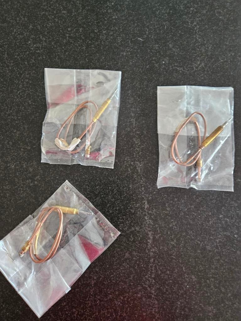 3x Thermokoppel voor Gasfornuis/Oven/BBQ- Nieuw, Ophalen of Verzenden, Nieuw