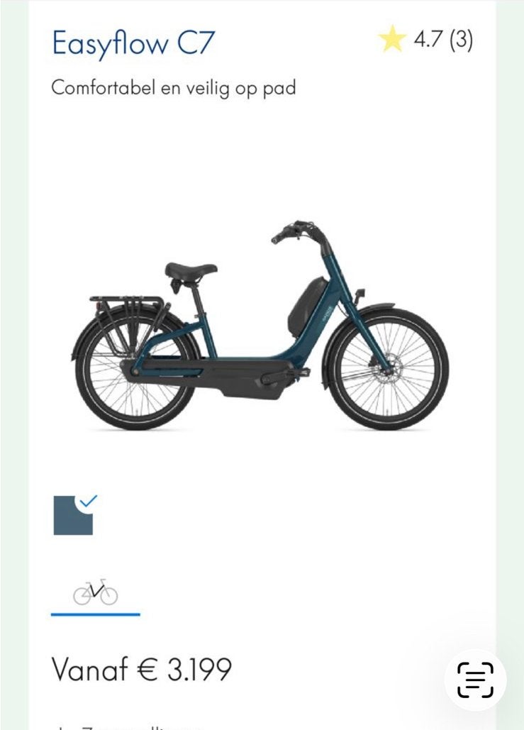 Splinternieuwe Gazelle Easyflow C7 –comfort en veiligheid, Minder dan 47 cm, Ophalen, Nieuw, Gazelle
