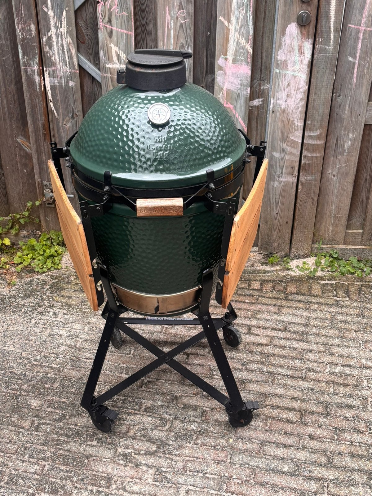 Big Green Egg medium, Ophalen, Gebruikt