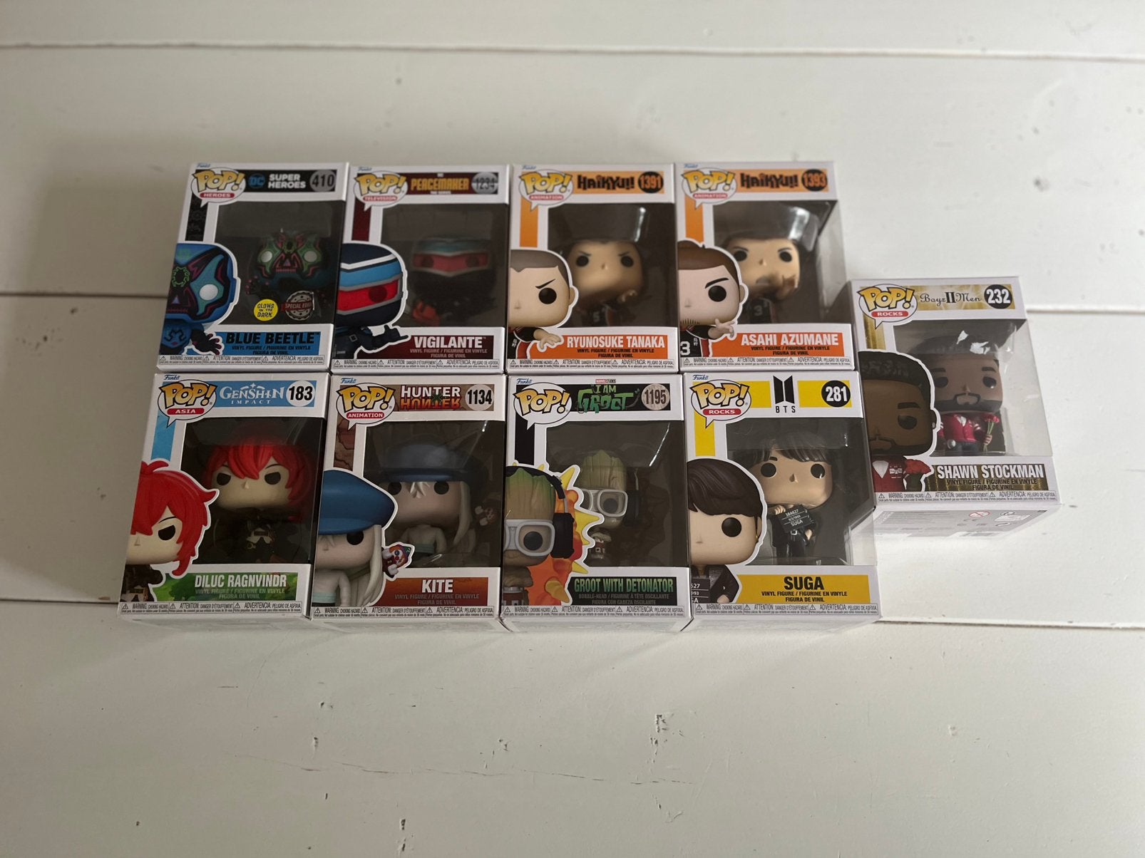 Set Funko Pop’s ( 9 ) inclusief special edition!, Ophalen, Zo goed als nieuw