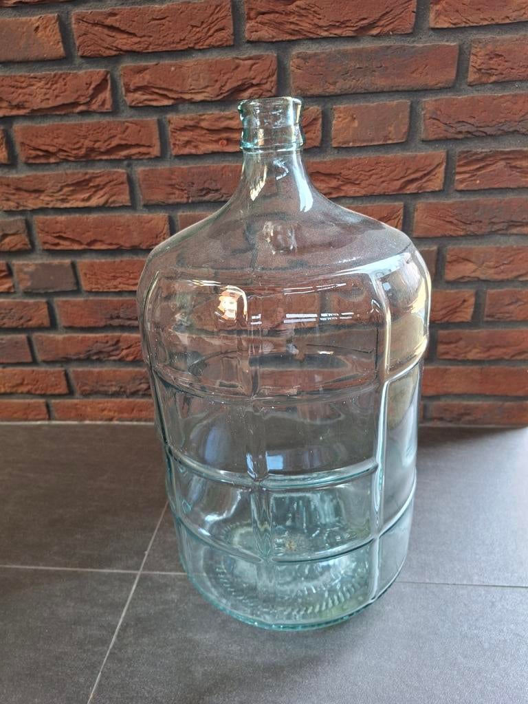 Grote glazen fles, Antiek en Kunst, Antiek | Vazen, Ophalen