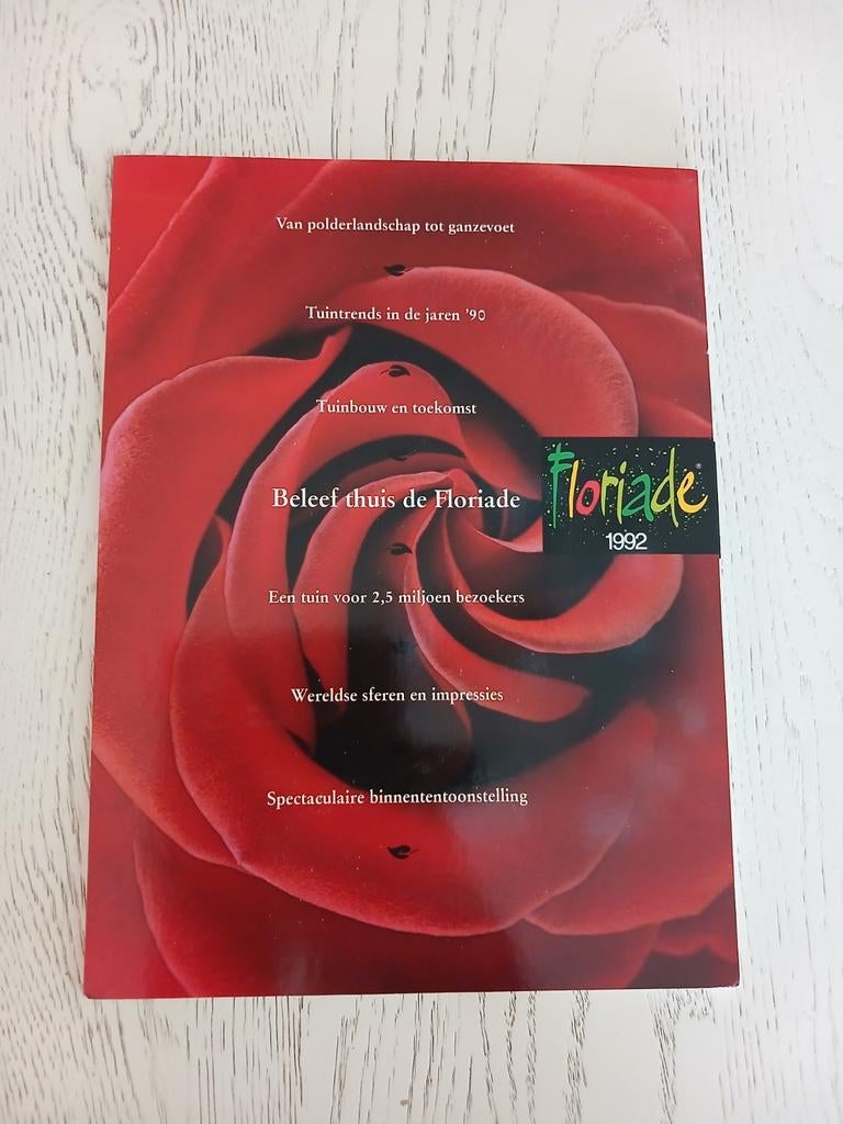 Luxe brochure Floriade 1992, Ophalen of Verzenden, Zo goed als nieuw