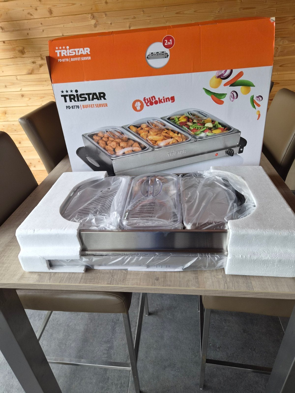 warmhoudpan, Ophalen, Nieuw