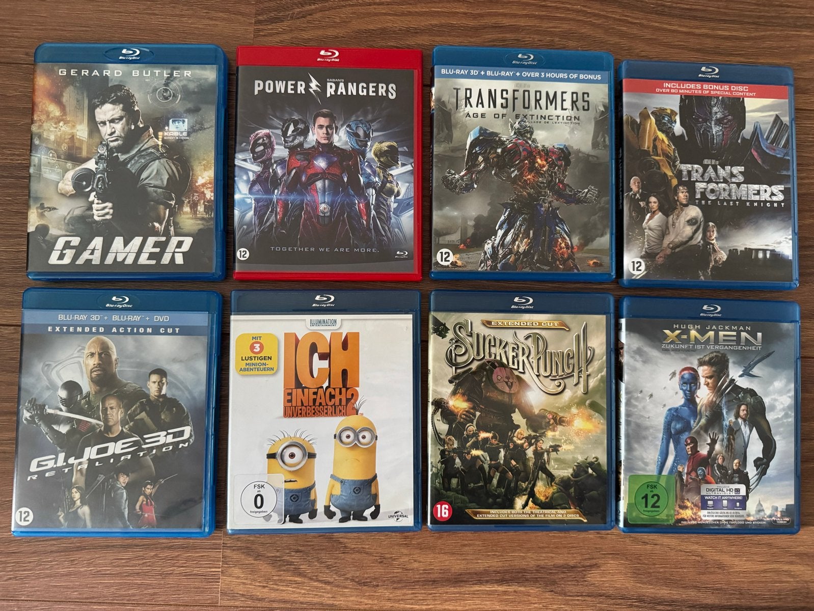 Blu-ray diverse films - 8 stuks, Vanaf 12 jaar, Ophalen of Verzenden, Gebruikt, Science Fiction