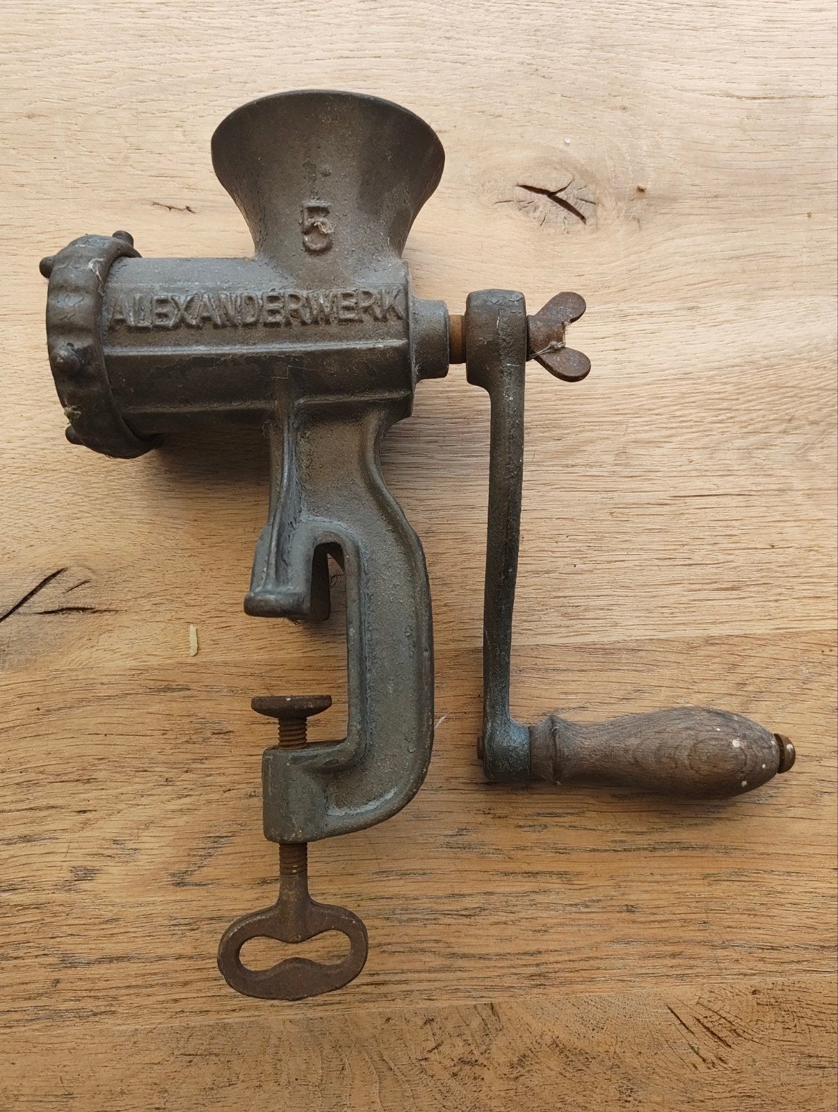 Antieke Vleesmolen Alexanderwerk - Vintage Keukengerei, Ophalen of Verzenden