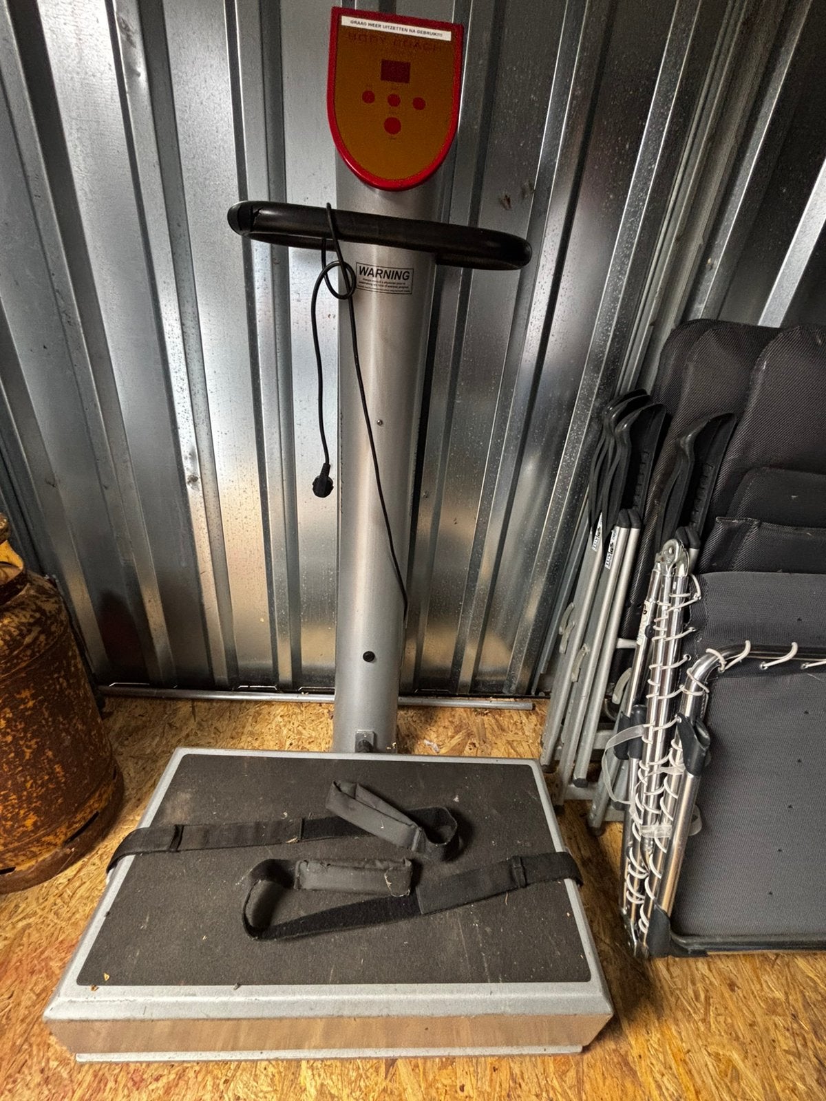 Fitnes trilplaat spierversterkend revalidatie powerplate, Ophalen, Gebruikt, Trilplaat