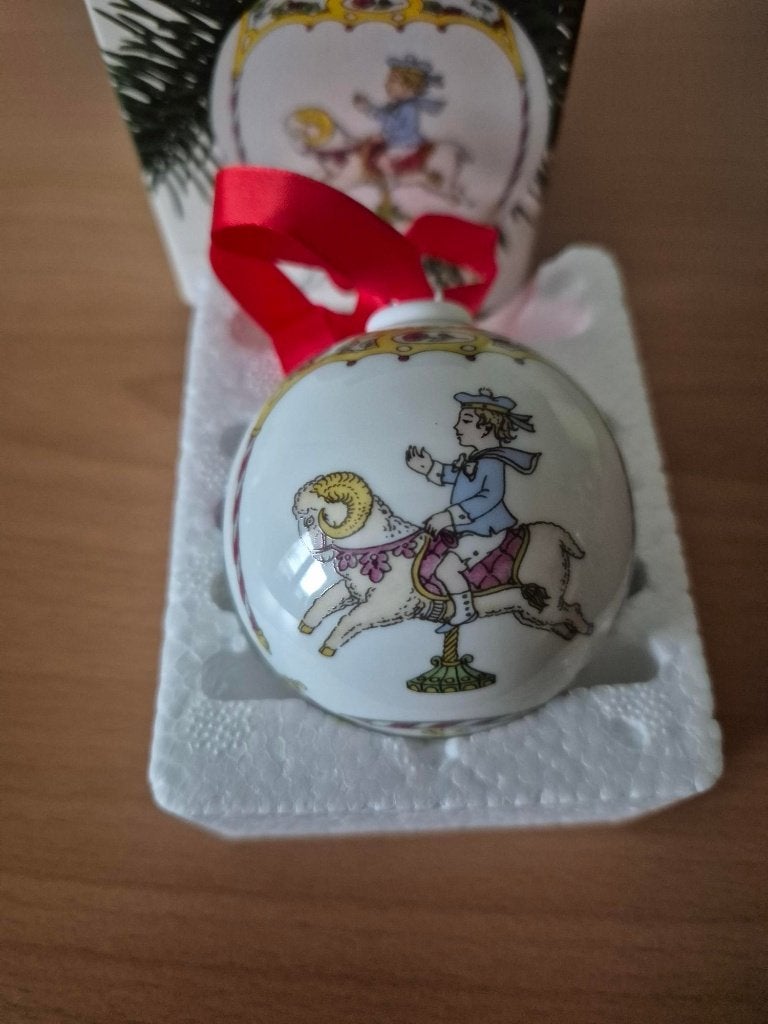 Kerstbal 1988 Hutschenreuther - porselein, Diversen, Verzenden