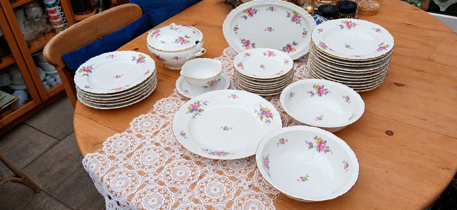 Kahla porseleine servies vintage, Ophalen