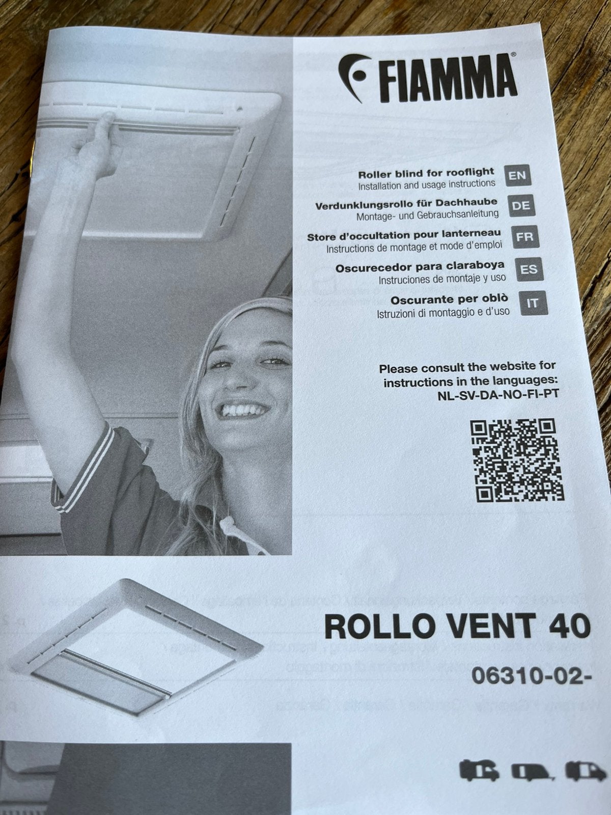 Fiamma rollo vent 40, Ophalen of Verzenden, Nieuw
