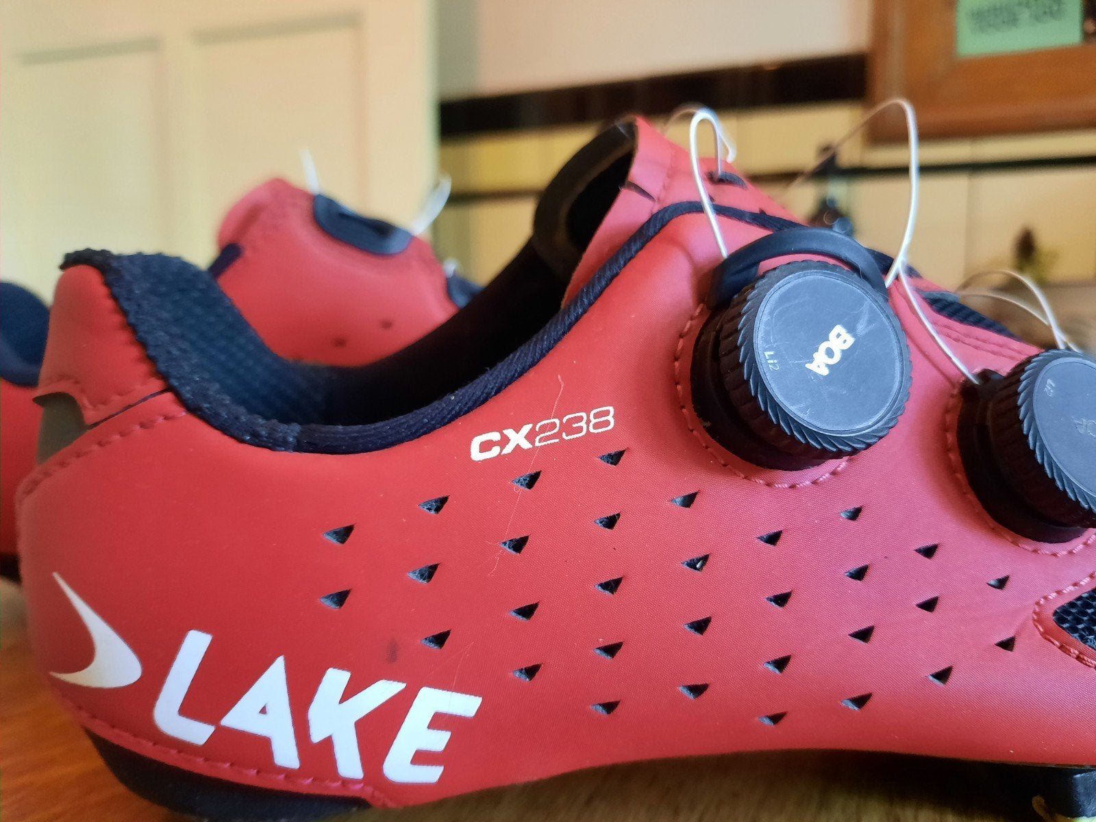 in prijs verlaagd! Lake Wide CX238 racefiets schoenen 42,5, Ophalen of Verzenden, Zo goed als nieuw, Kleding