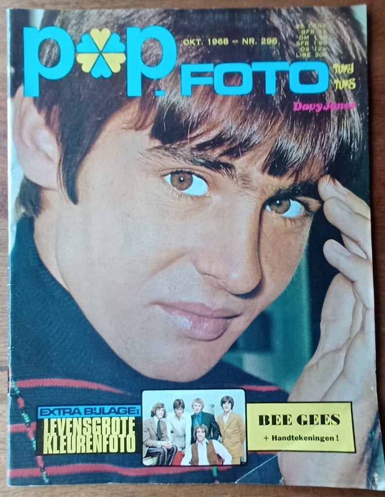 POPFOTO/ okt 1968/ Beatles/ Hollies/ Status Quo/ Kinks /, Verzenden, 1980 tot heden, Tijdschrift