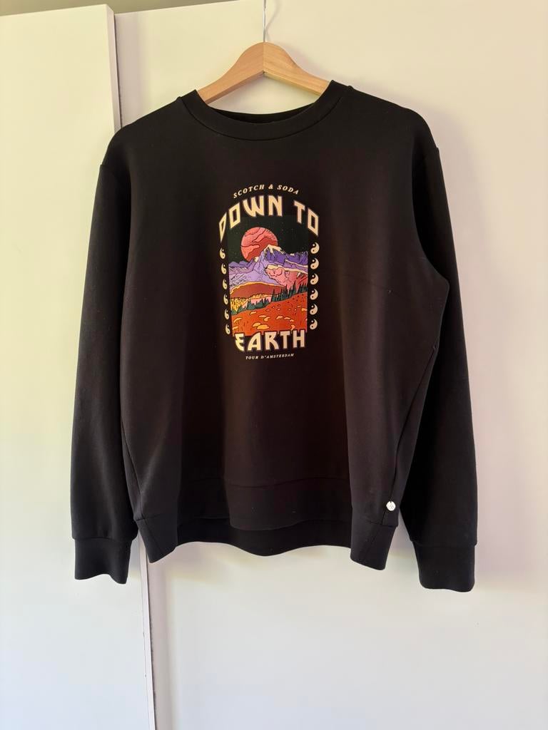 Trui Scotch & Soda dames maat M of 38, Ophalen of Verzenden, Zo goed als nieuw, Maat 38/40 (M), Zwart