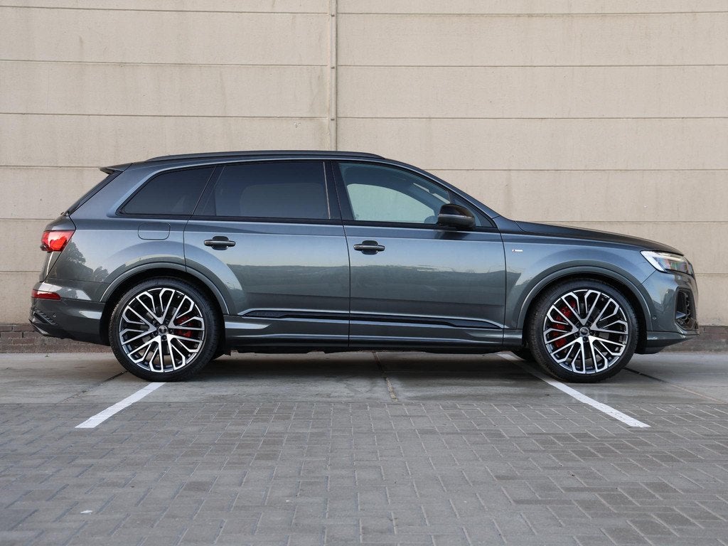 Audi Q7 55 TFSI e quattro Pro Line S | Elektr. voorstoelen |, Auto's, Audi, Automaat, Gebruikt, 26 kWh, Plug-in hybride