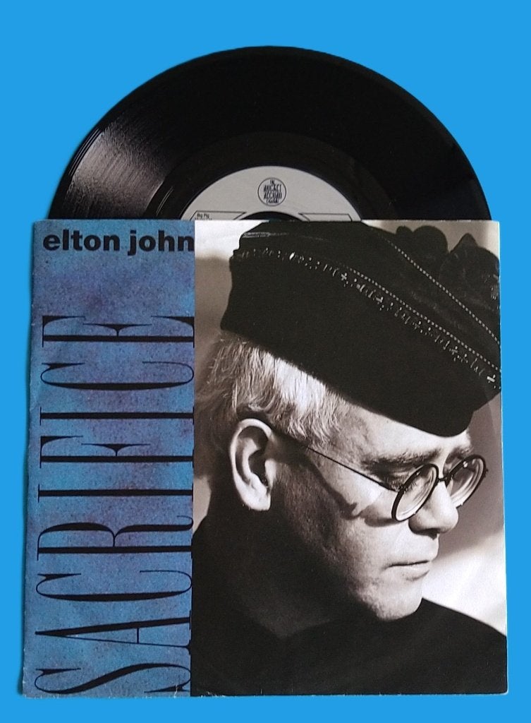 Elton John - Sacrifice, Verzenden, Zo goed als nieuw, 7 inch, Pop
