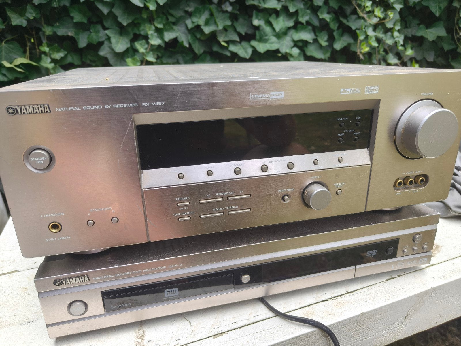 Yamaha  Receiver RX-V457 met DVD-recorder DRX-2, Audio, Tv en Foto, Dvd-spelers, Ophalen of Verzenden, Gebruikt, Dvd-recorder