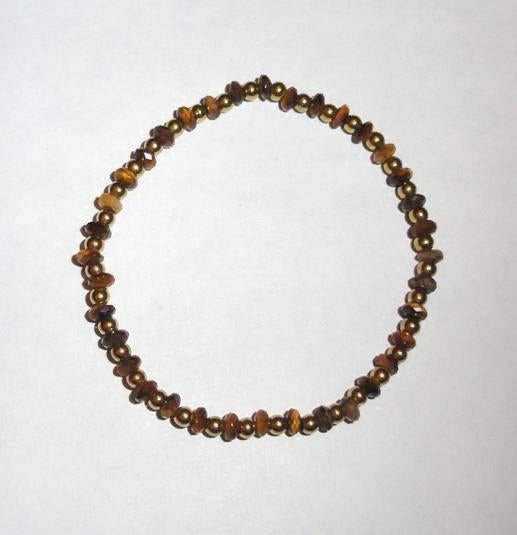 Armband Parijs Zilver Schakelarmband, Overige materialen, Bruin, Verzenden, Nieuw