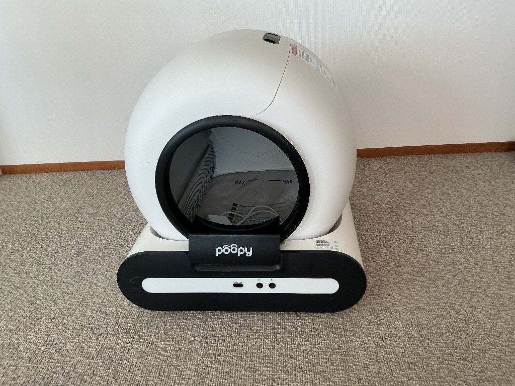 Automatische kattenbak POOPY nano 2, Dieren en Toebehoren, Kattenbakken, Ophalen, Zelfreinigend, Gebruikt, Gesloten
