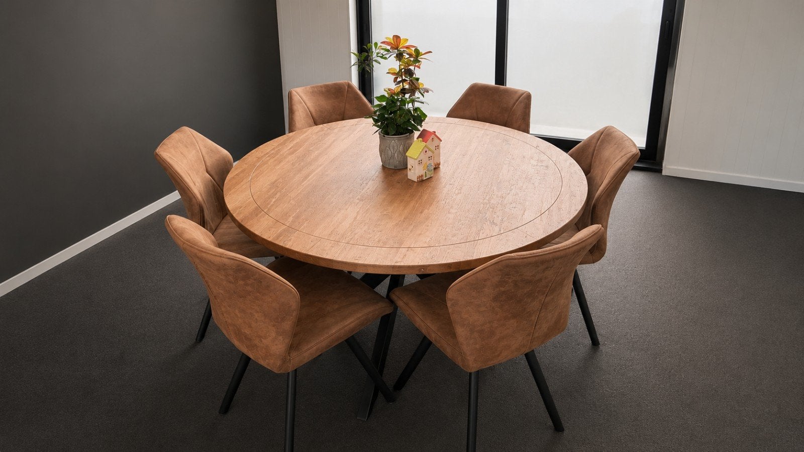 6 MX Sofa eetstoelen, Huis en Inrichting, Ophalen, Gebruikt, Metaal