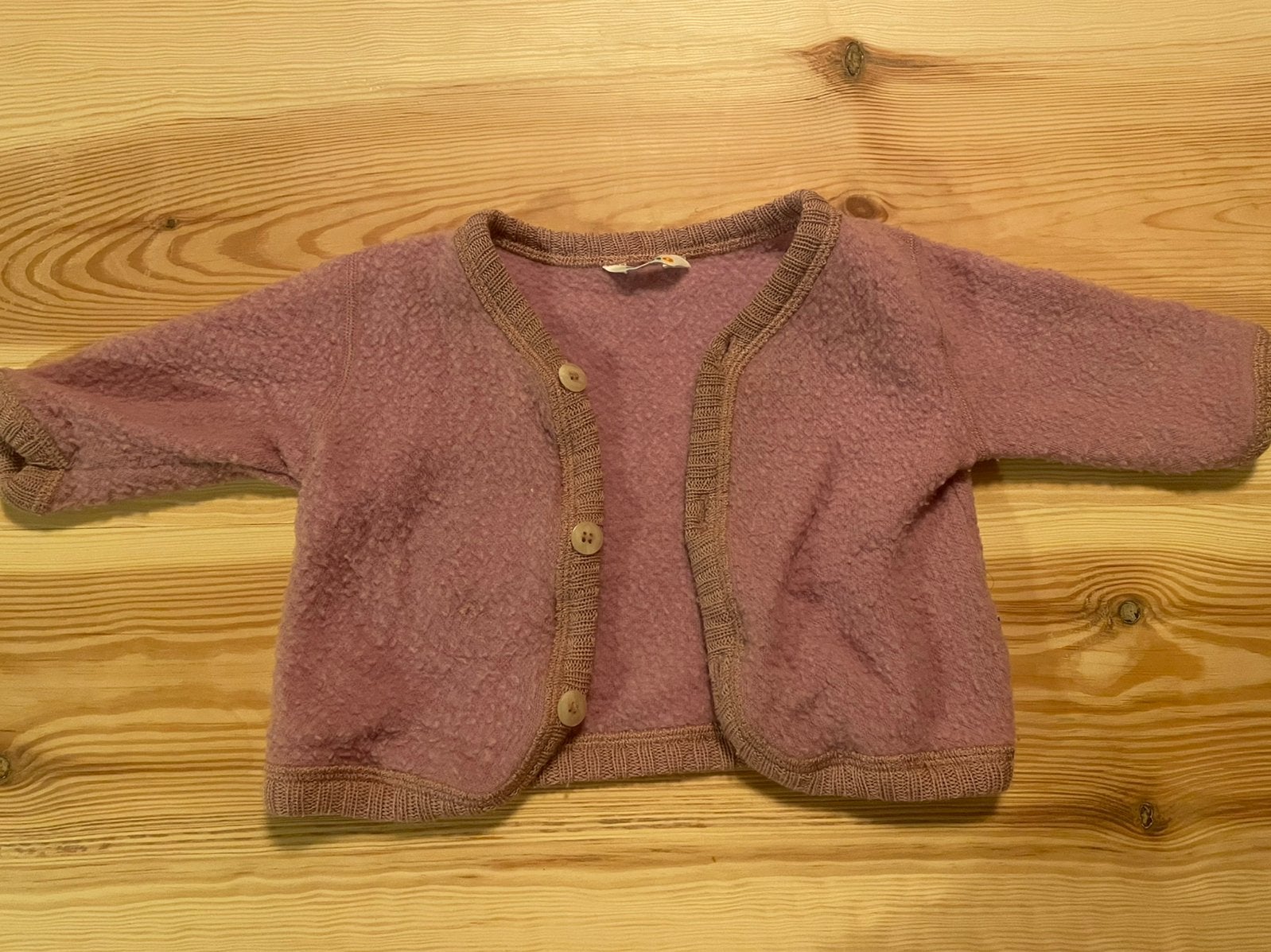 Merinowol jasje, Kinderen en Baby's, Ophalen of Verzenden, Zo goed als nieuw, Meisje, Jasje