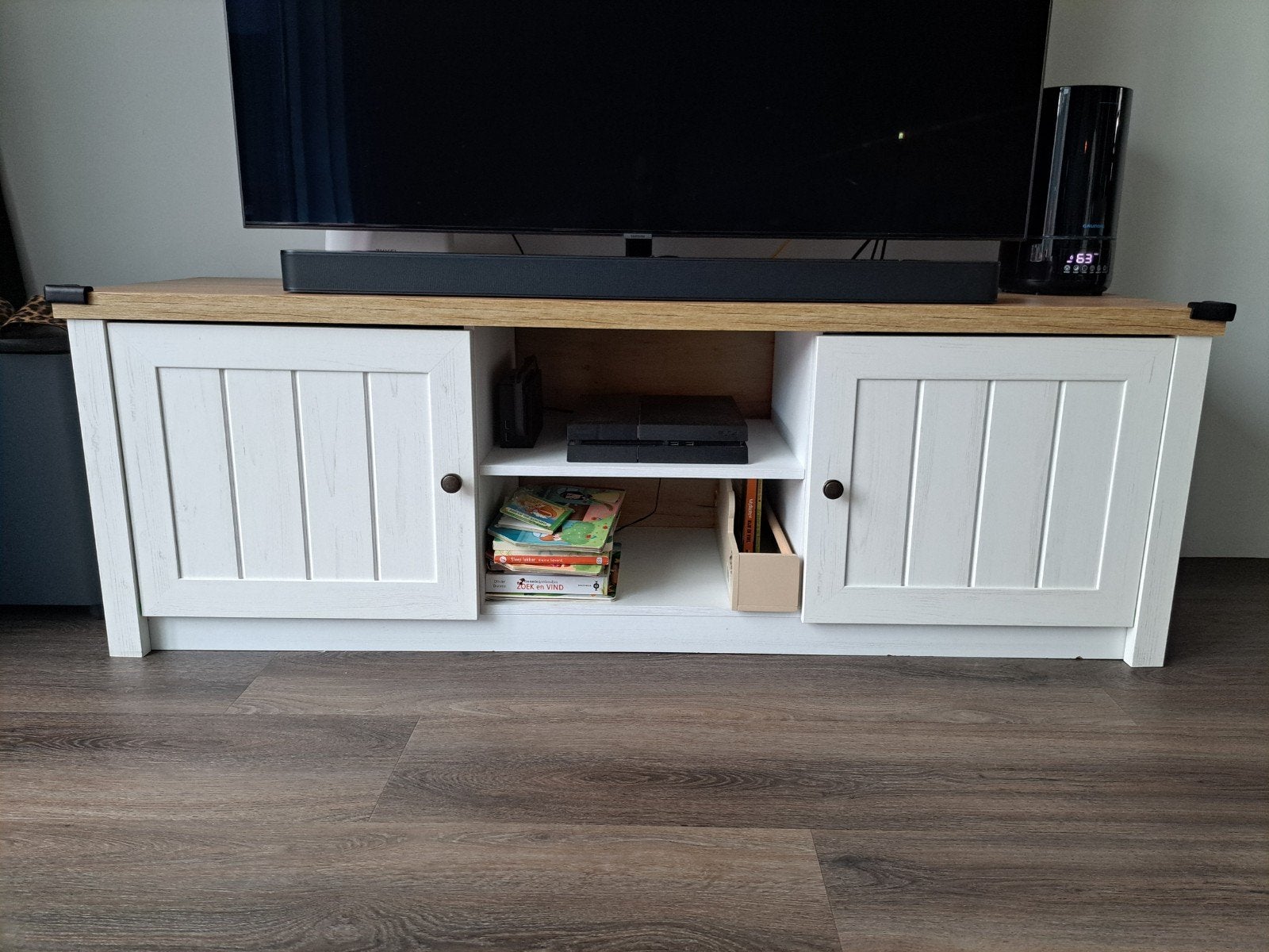 tv meubel, Ophalen, Gebruikt, 150 tot 200 cm, Minder dan 100 cm