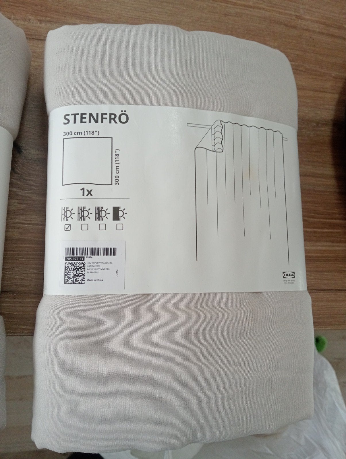 Nieuwe IKEA Vitrage Stenfrö - 2 stuks, Huis en Inrichting, Ophalen of Verzenden, Nieuw