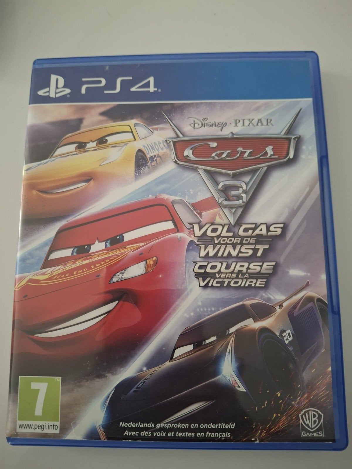 Cars 3: Vol Gas Voor De Winst - PS4 Game, 1 speler, Racen en Vliegen, Eén computer, Ophalen of Verzenden
