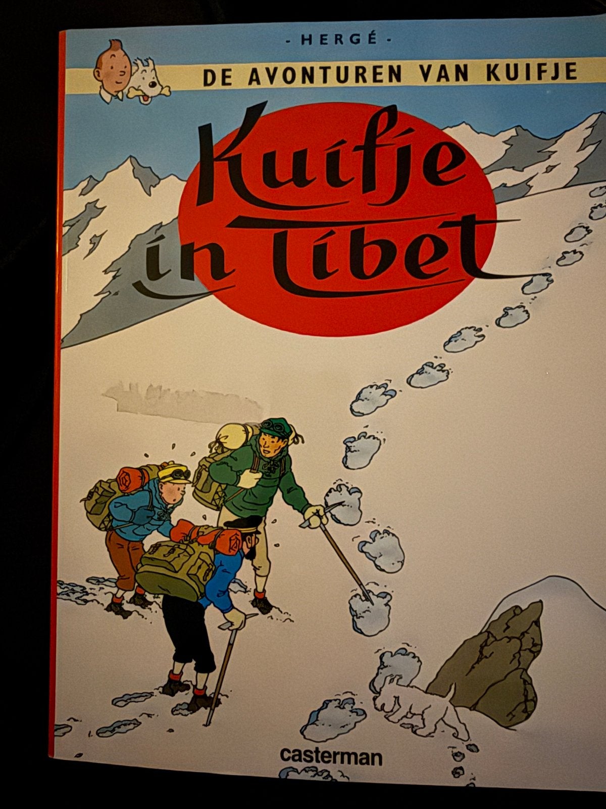 Kuifje in Tibet - De Avonturen van Kuifje, Eén stripboek, Ophalen of Verzenden, Zo goed als nieuw