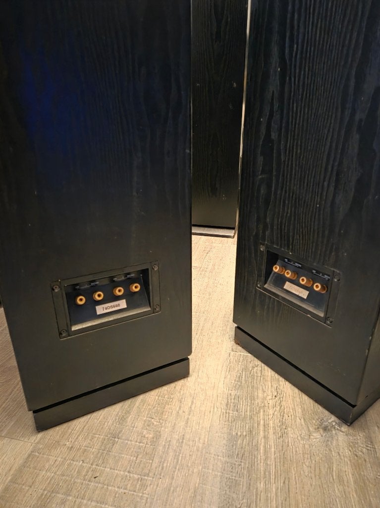 Marantz 74DS660 Floorstanding speakers (uiterst zeldzaam), Vloerstaande luidspreker, Gebruikt, 120 tot 150 watt, Basreflex