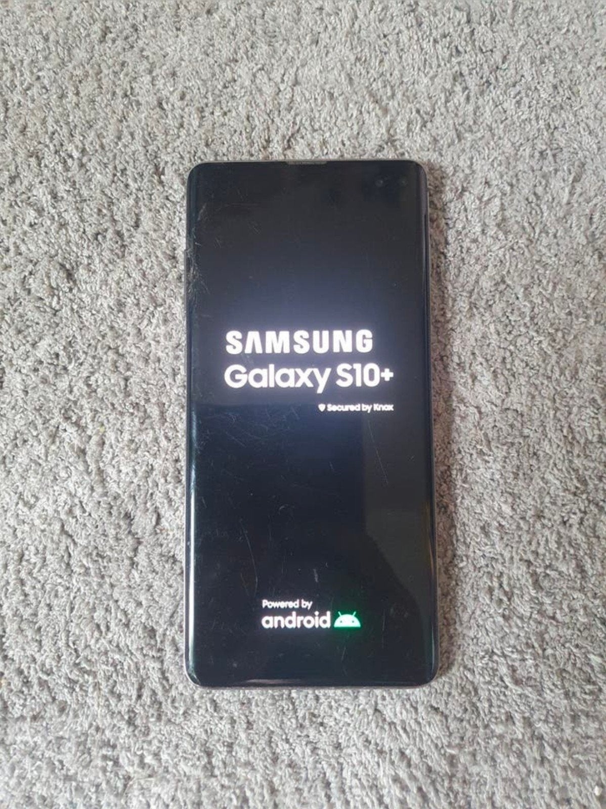 Samsung Galaxy S10+ 128GB Prism Black, Telecommunicatie, Mobiele telefoons | Samsung, Gebruikt, Zwart, Touchscreen, Ophalen of Verzenden