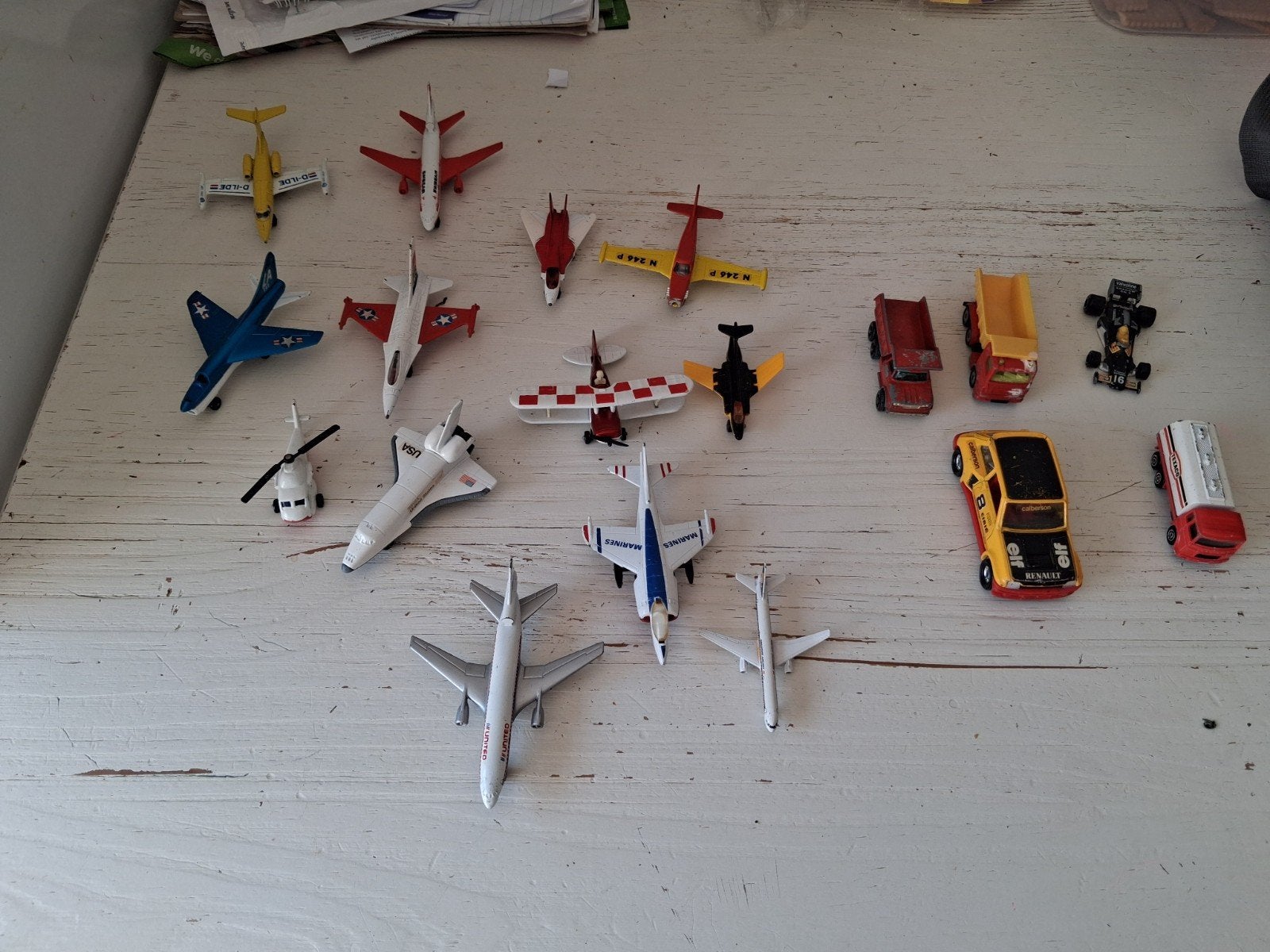 te koop oude vliegtuigjes helicopters en auto's, Ophalen of Verzenden, Gebruikt, Jongen of Meisje
