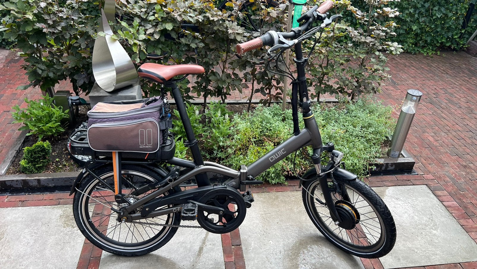 2x Qwic C-FN7 elektrische vouwfietsen -weinig kilometers, Fietsen en Brommers, Ophalen, Gebruikt, Qwic