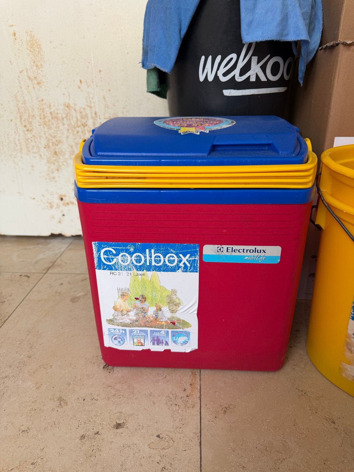 Electrolux Koelbox - 21 liter, Ophalen of Verzenden, Gebruikt, Koelbox, Koelelement