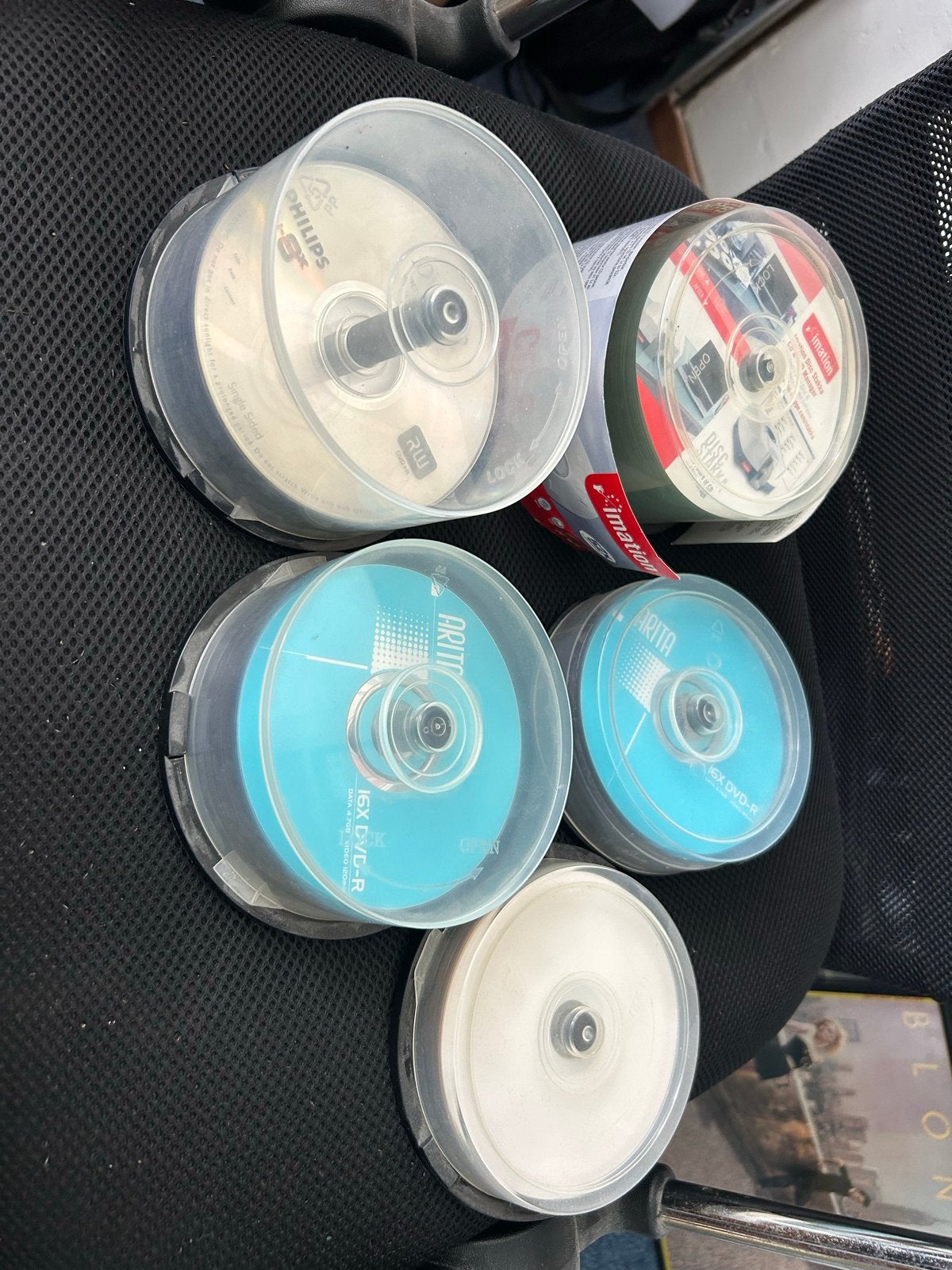 Diverse CD-R en DVD-R schijven op spindel, Ophalen of Verzenden, Nieuw, Cd, Op spindel