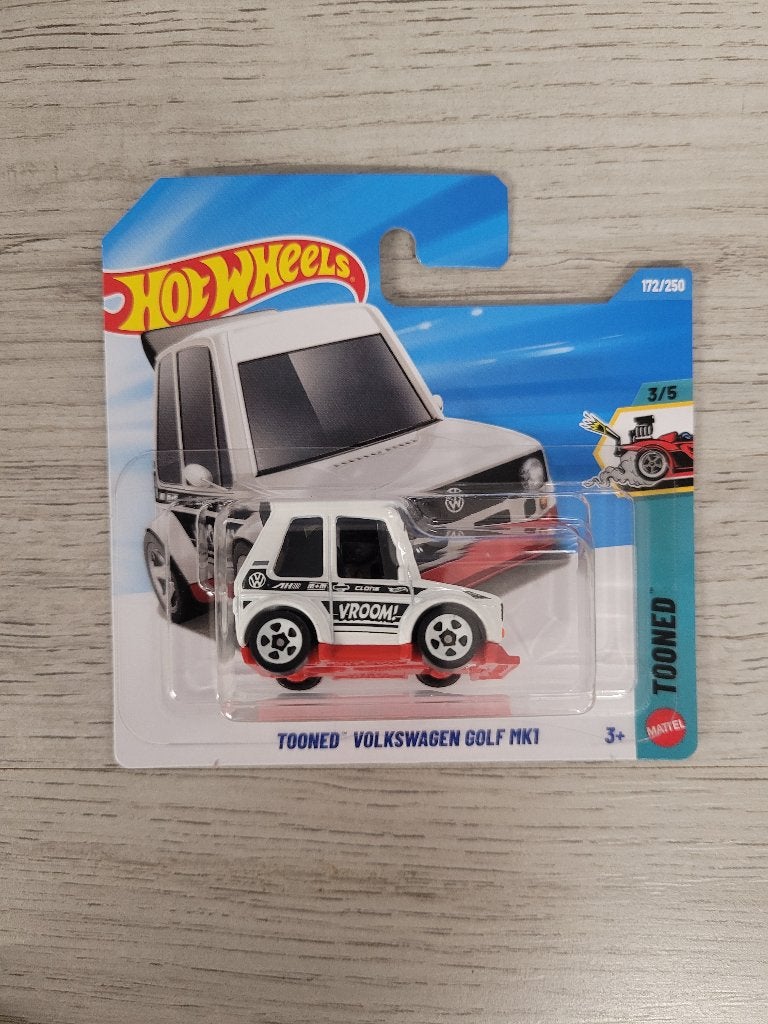 Hotwheels tooned volkswagen golf 1 nieuw, Ophalen of Verzenden, Nieuw, Auto