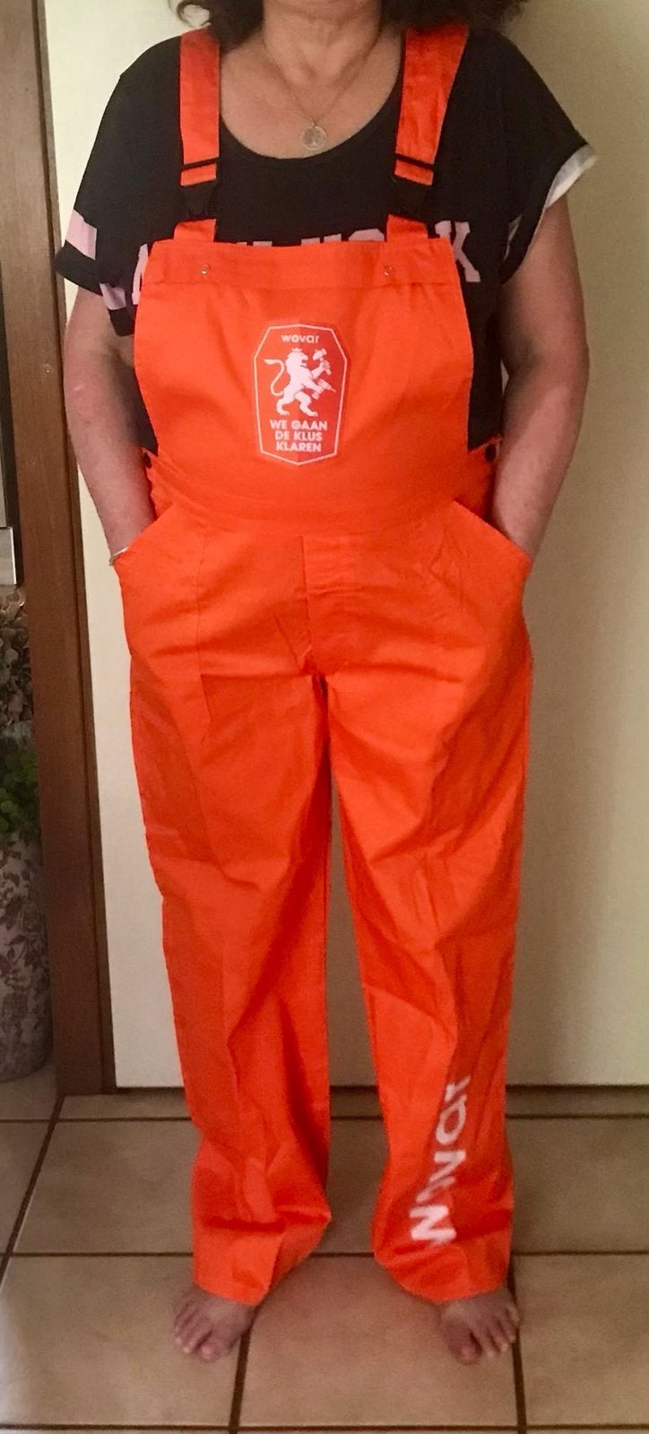 Oranje Juich Overall maat 56, Maat 46/48 (XL) of groter, Nieuw, Kleding, Oranje of Koningsdag