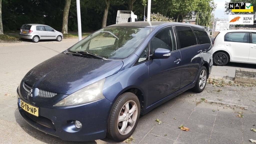 Mitsubishi Grandis 2.4-16V Intense, Auto's, Voorwielaandrijving, Stof, Gebruikt, Automatische klimaatregeling