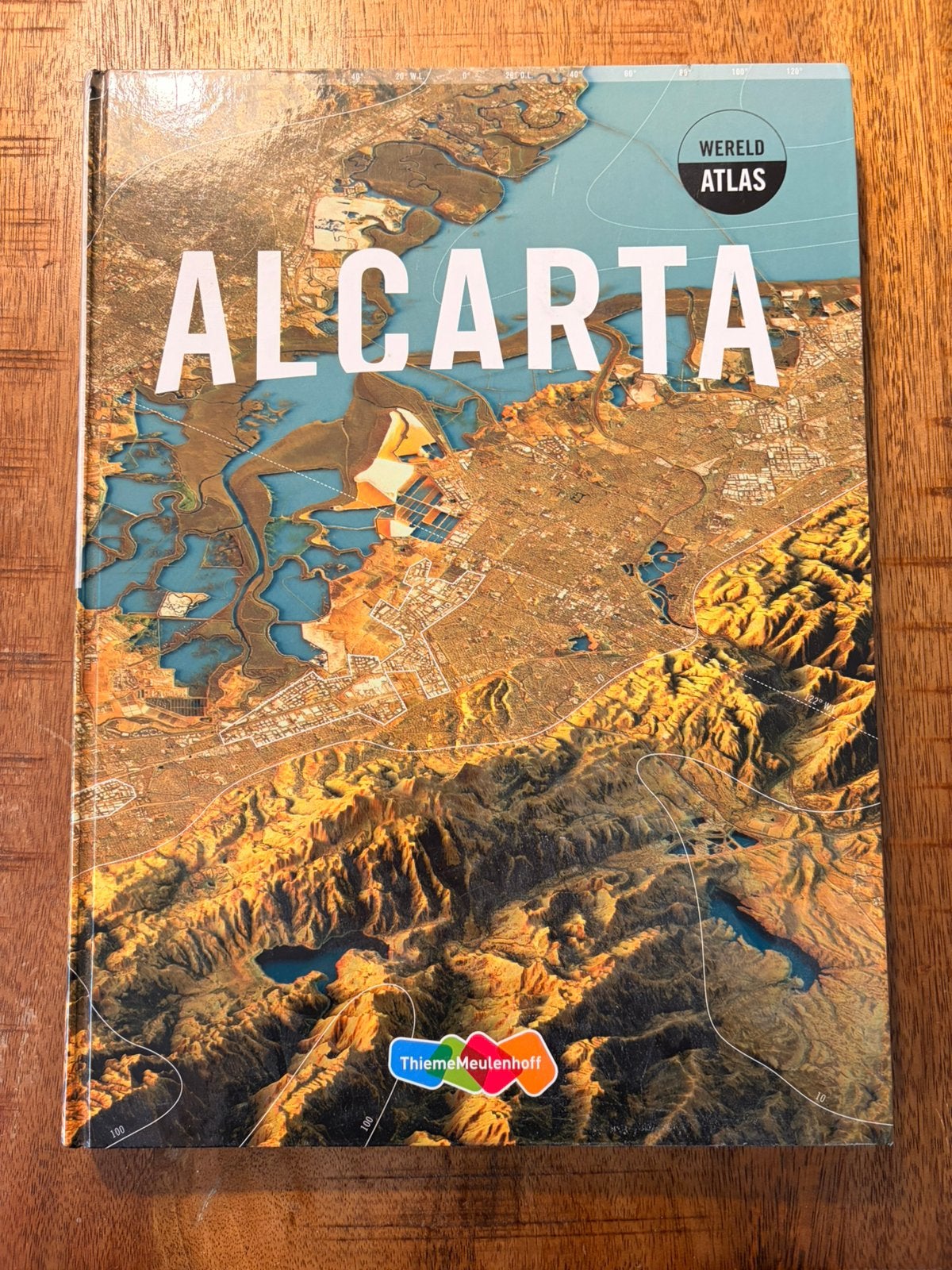 Alcarta wereldatlas, Ophalen of Verzenden, 1800 tot 2000, Nederland, Landkaart