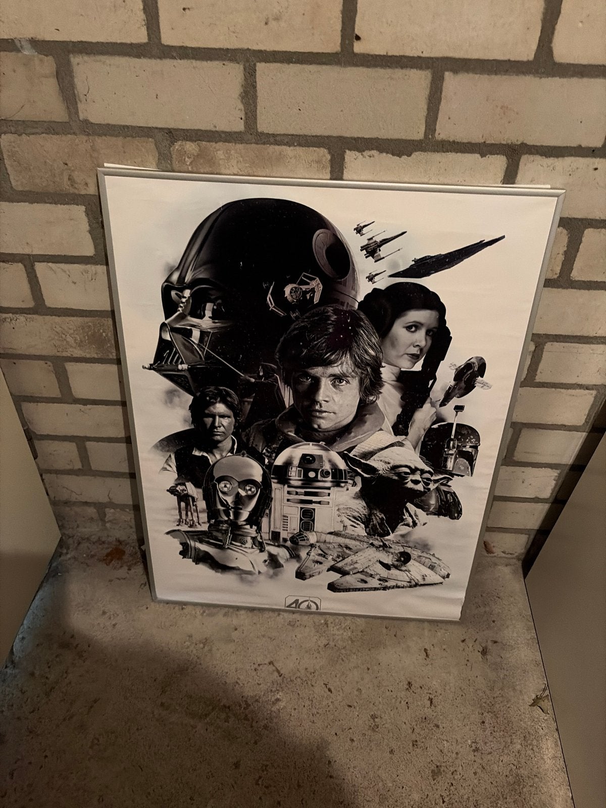 Star Wars Poster - Iconische Personages, Ophalen, 50 – 75, Gebruikt, Foto of Poster