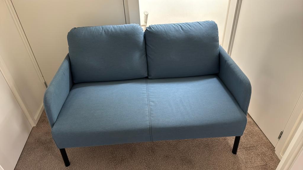 Glostad bankje ikea zgan, Tweepersoons, 75 tot 100 cm, Ophalen of Verzenden, Zo goed als nieuw