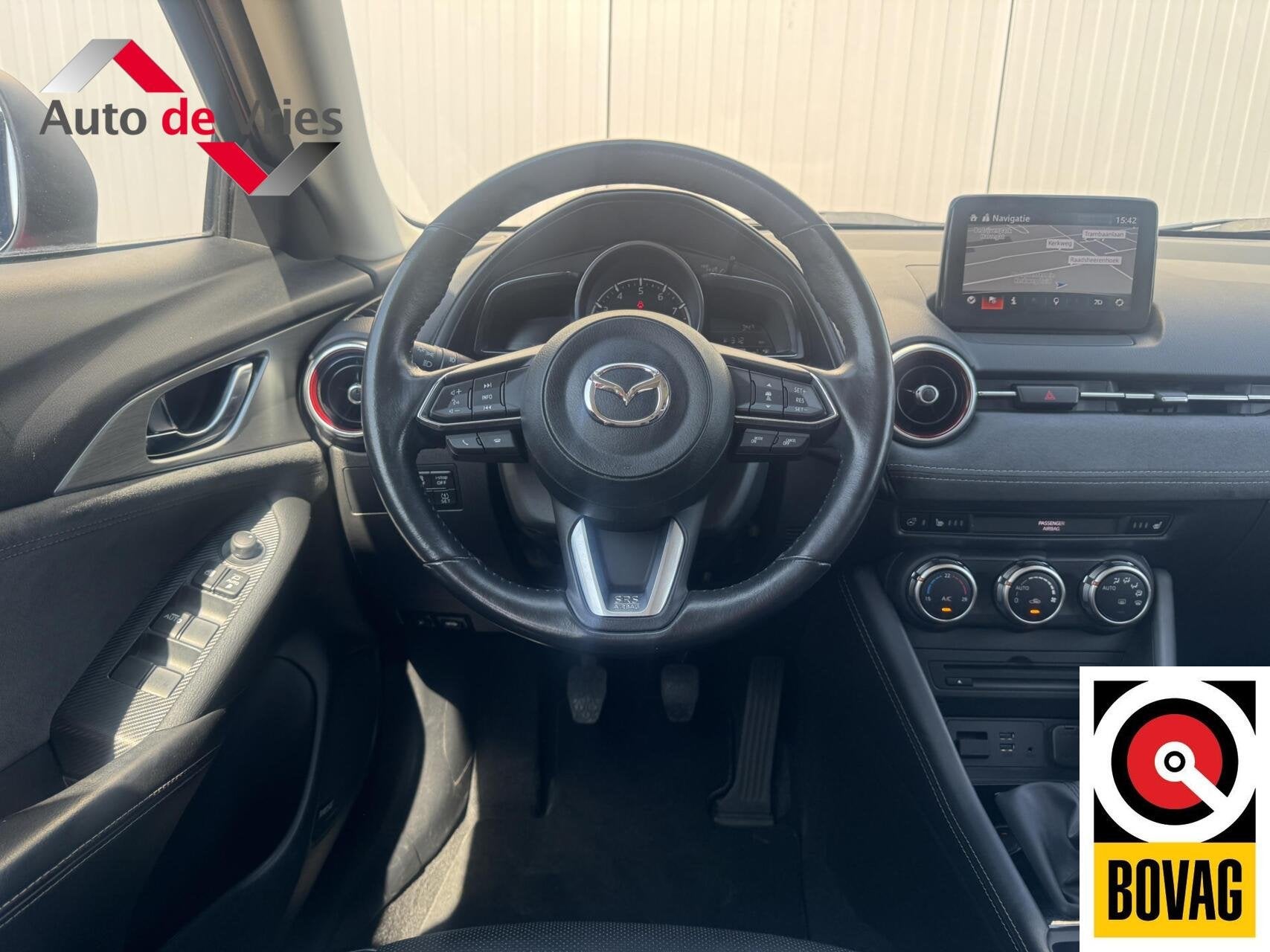 Mazda CX-3 2.0 SkyActiv-G 120 GT-M|NL-Auto|Leder|BOSE|LED, Auto's, 4 cilinders, Met garantie (alle), Handgeschakeld, SUV of Terreinwagen