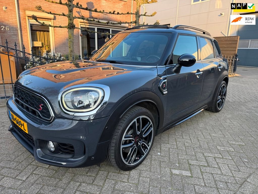 Mini Countryman 2.0 Cooper S JCW Pakket Apple carplay, Gebruikt, 1435 kg, SUV of Terreinwagen, Zilver of Grijs