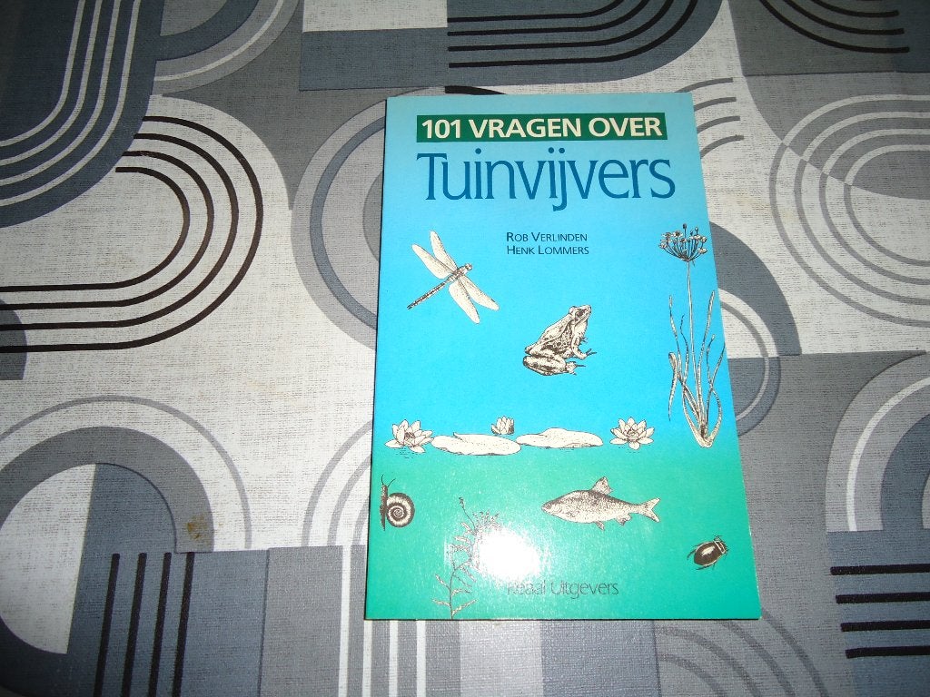 Boek Tuinvijver  101 Vragen, Ophalen, Zo goed als nieuw