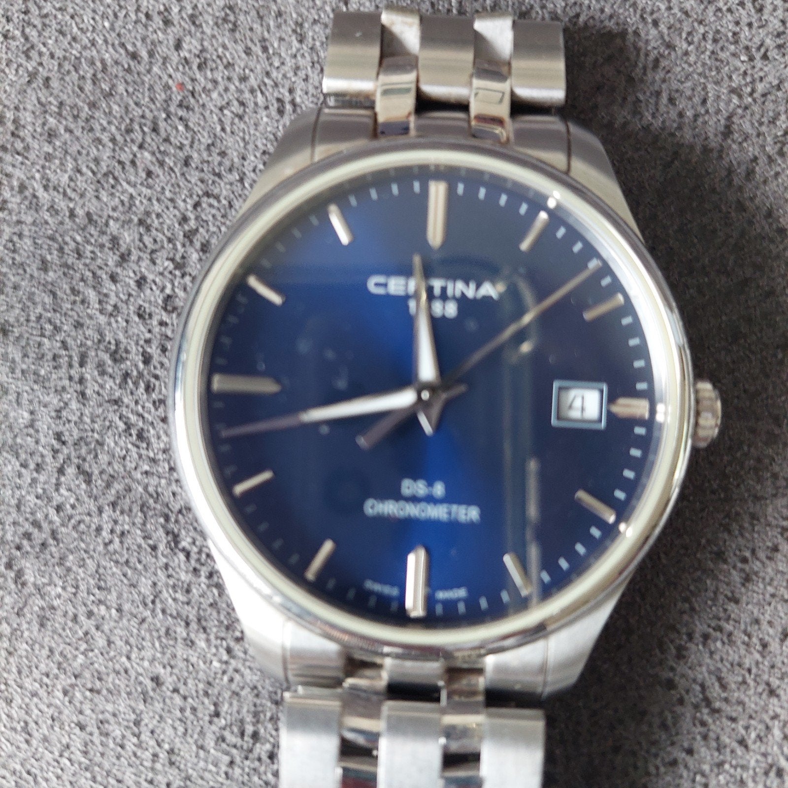 Certina DS-8  herenhorloge, Ophalen of Verzenden, Zo goed als nieuw, Staal, Overige merken