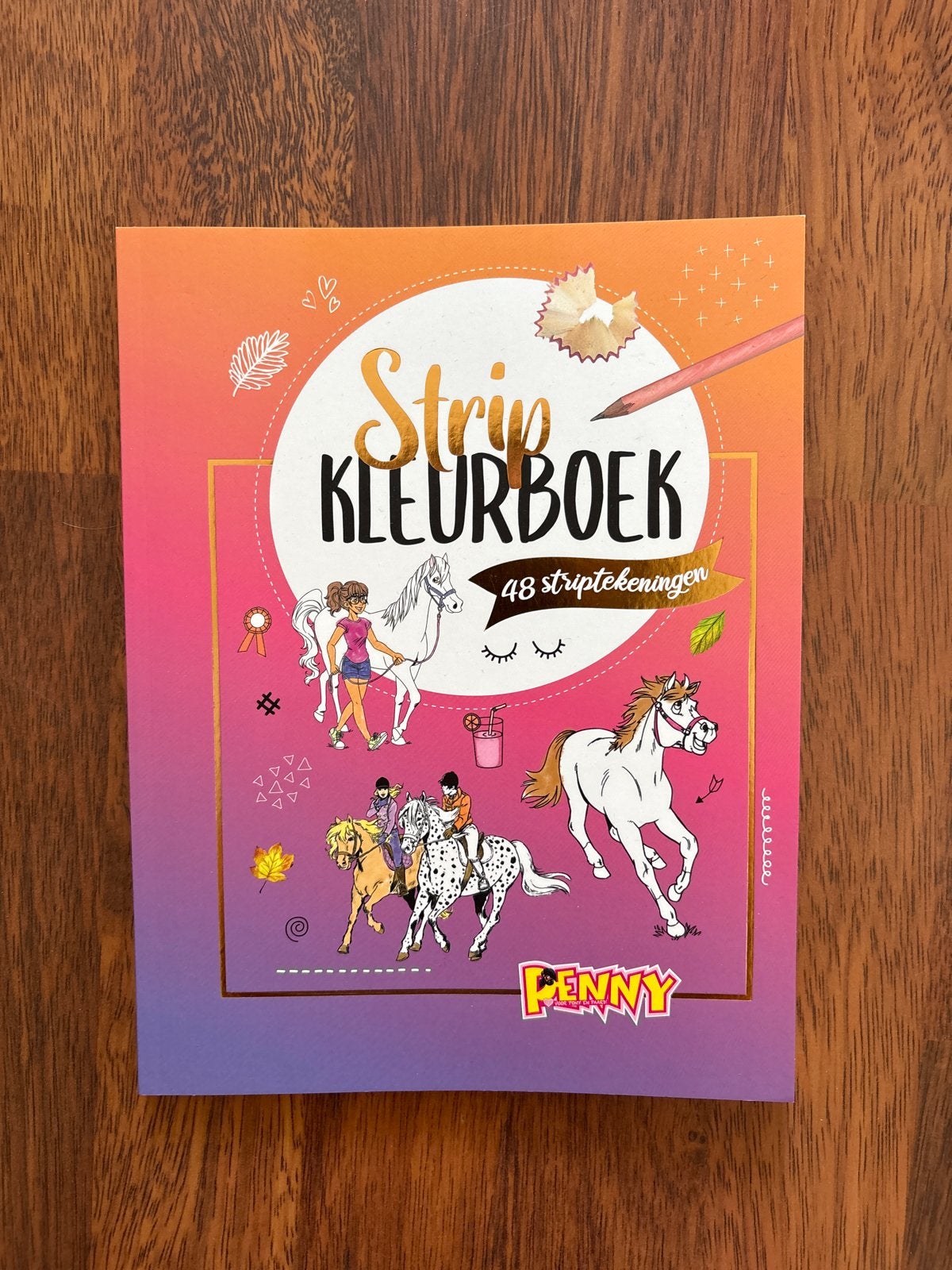 Penny Kleurboek - 48 striptekeningen, Eén stripboek, Ophalen, Zo goed als nieuw